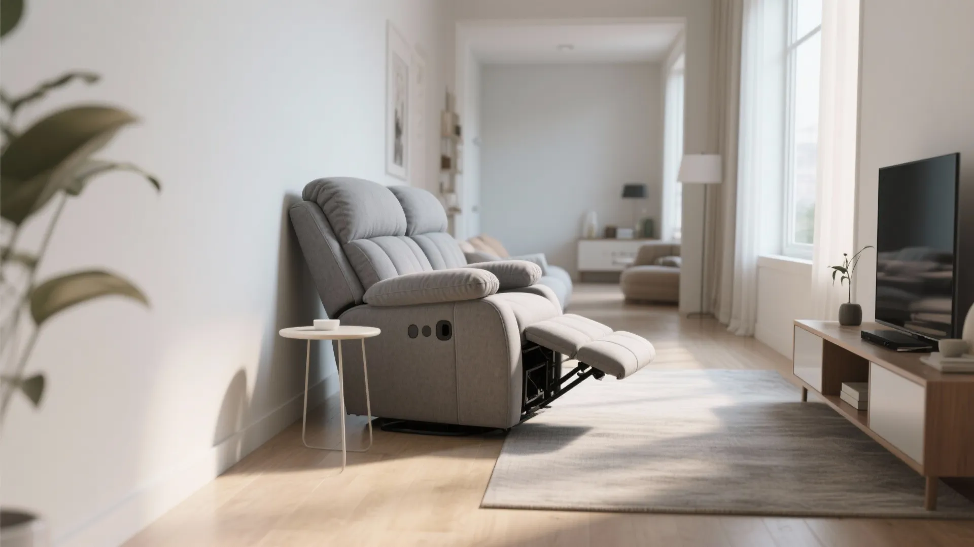 Wall-hugger recliner