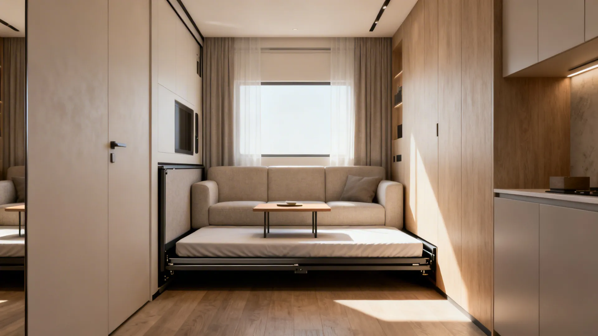 3. Wall-hugger pull-out (no-fuss mechanism)