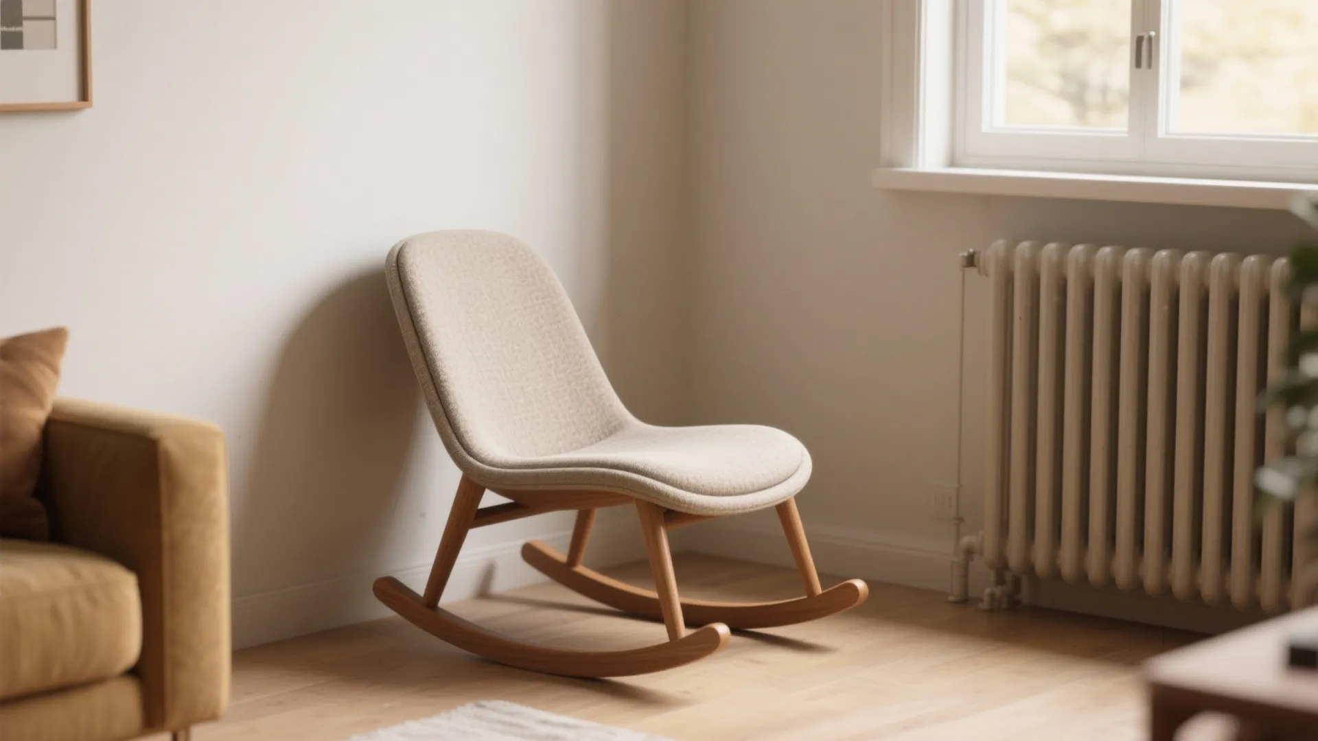1. Wall-hugger rocker: comfort with minimal swing