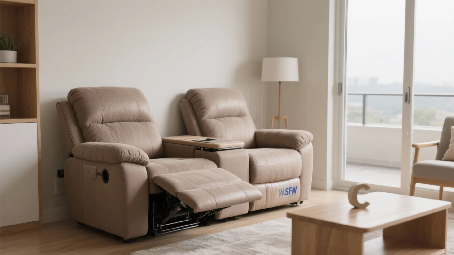 Wall-hugger Recliners with Slim Arms