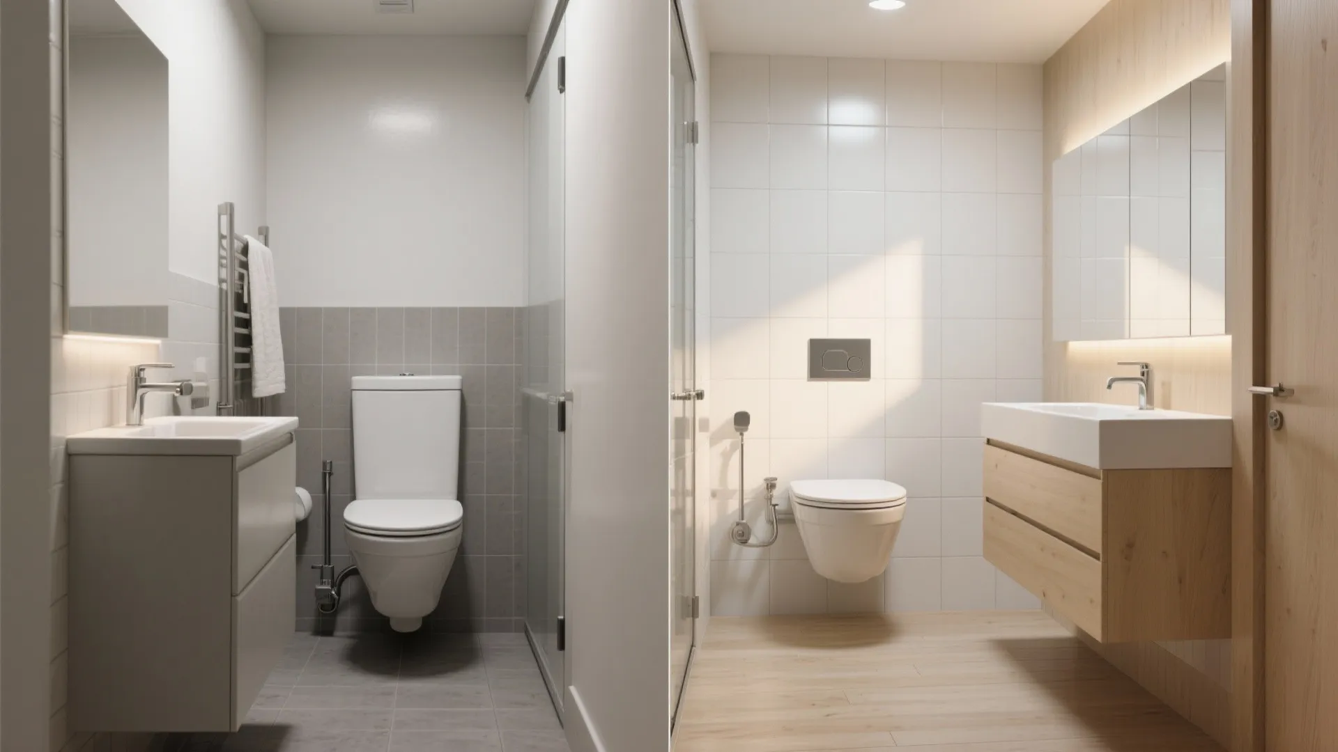 Wall-Hung Fixtures and In-Wall Cisterns