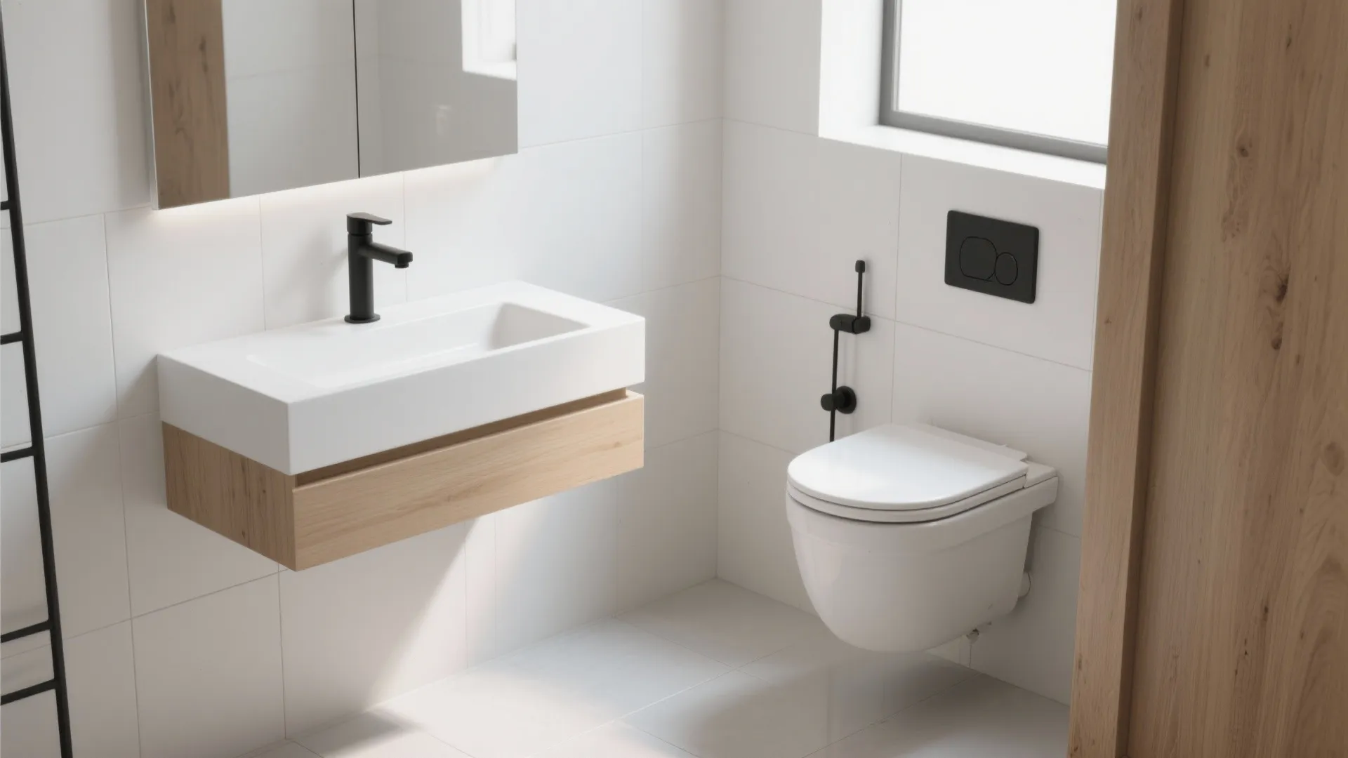 Wall-Mounted Fittings That Set the Floor Free