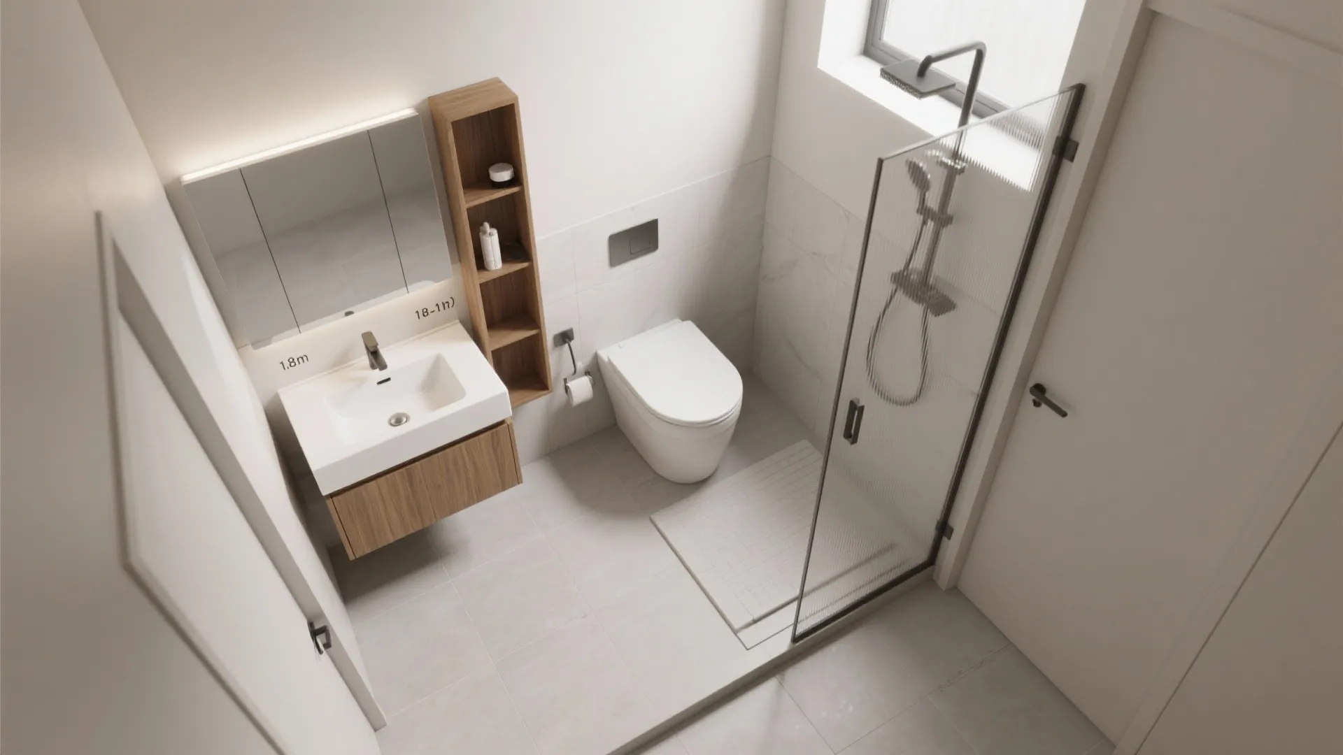 Wall-Hung Vanities and Micro Layouts