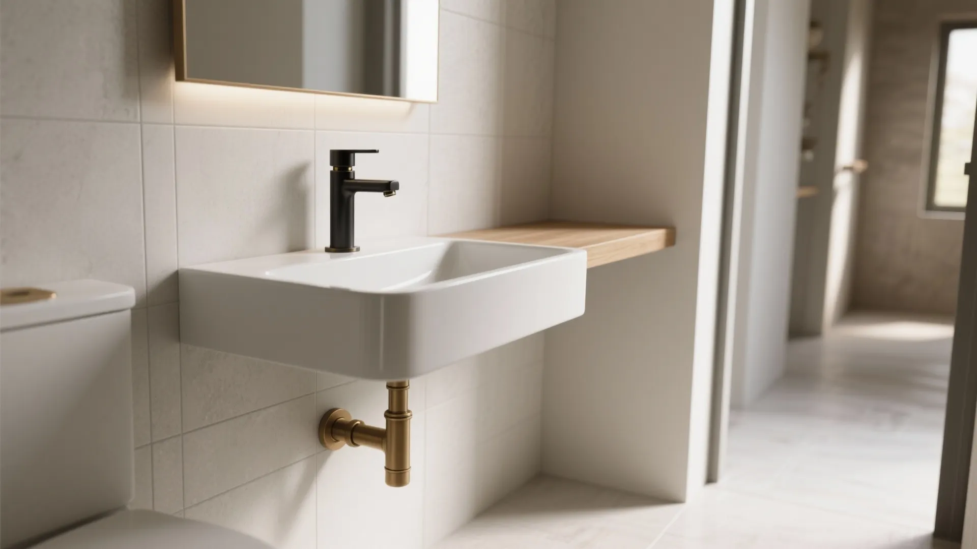 Wall-Hung and Shallow-Depth Sinks