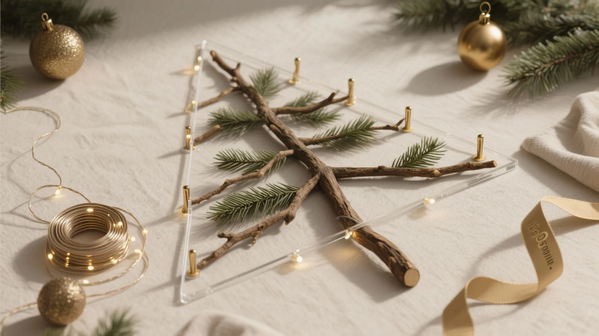 Wall-Mounted or Ladder Tree: Zero Footprint, Big Personality