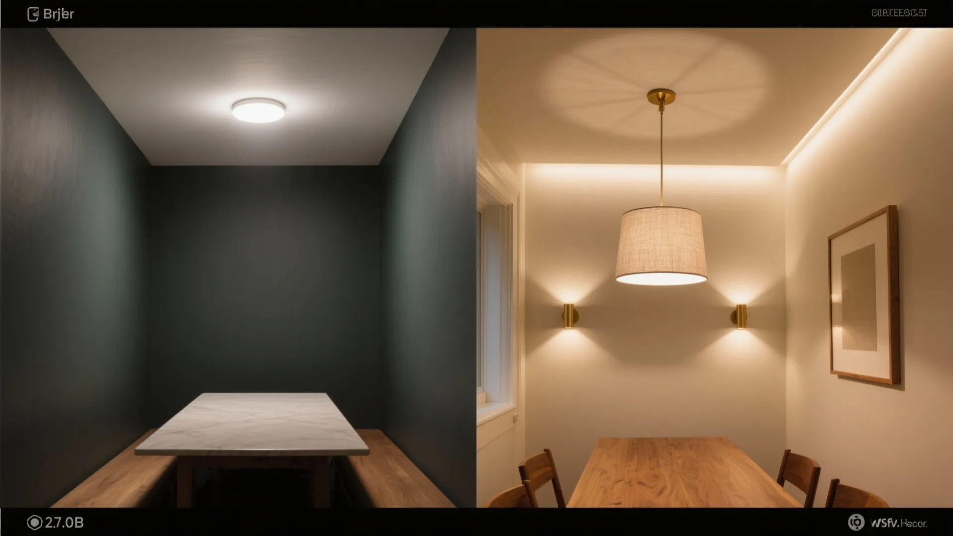 Use Walls and Indirect Light to Enlarge Small Rooms