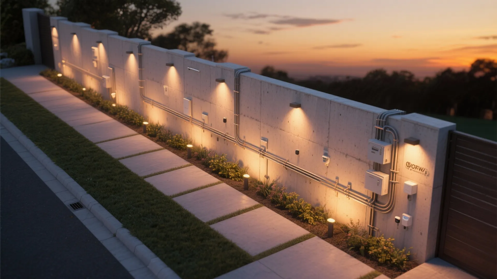 Smart Lighting, Conduits, and Security Integration