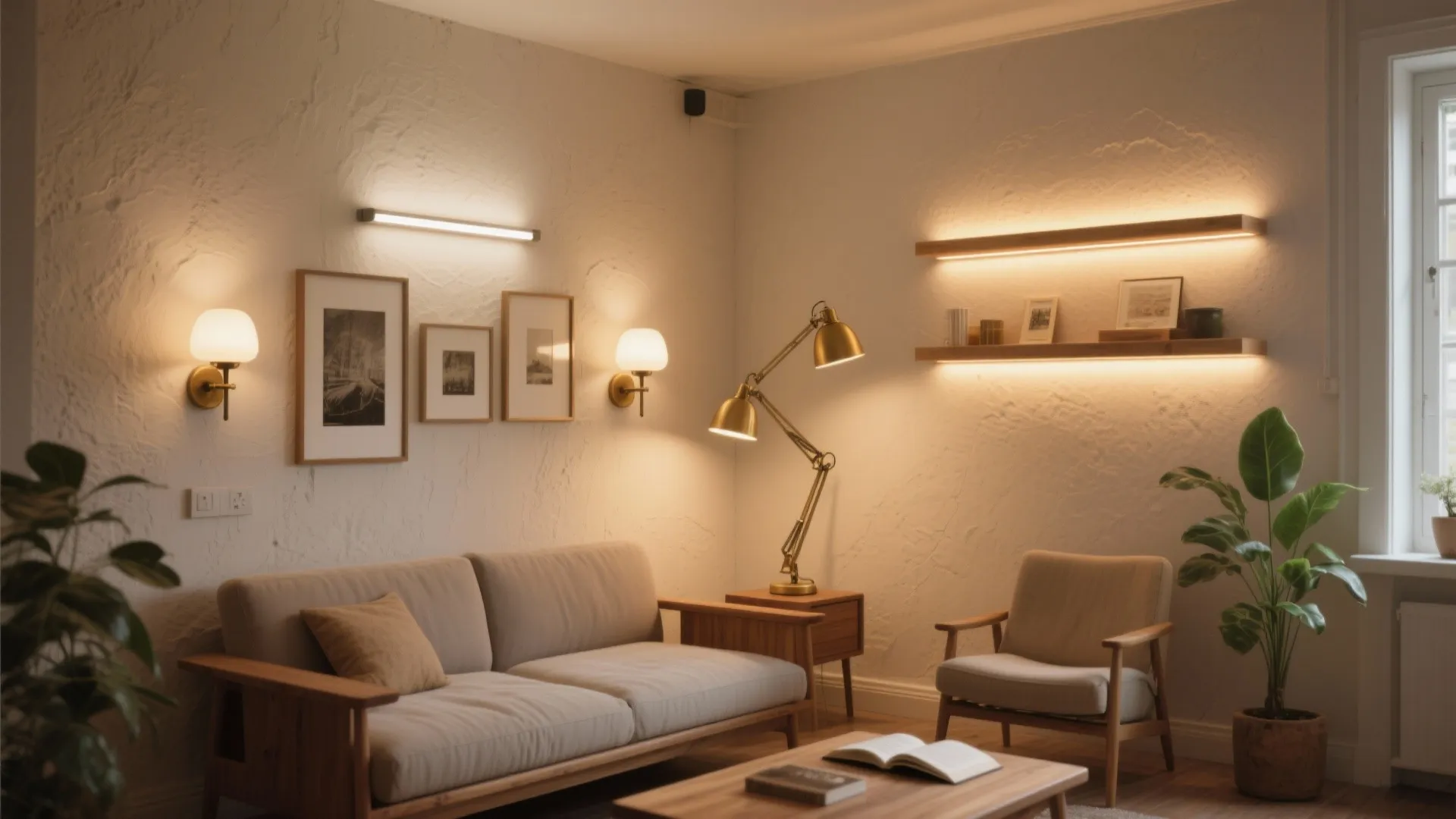 5 Living Room Wall Lighting Ideas: Creative small-space wall lighting ideas that transform your living room