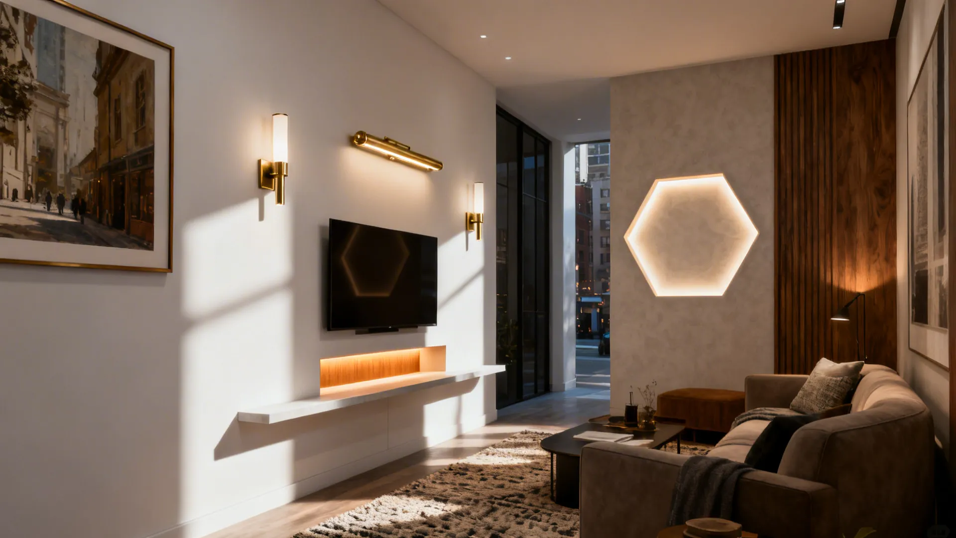 5 Wall Decor Lighting Ideas for Living Rooms: Small-room lighting tricks I’ve used to turn bland walls into design highlights