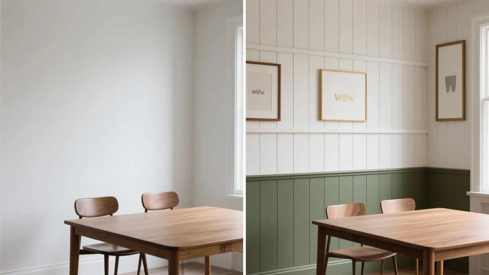 Treat the wall like architecture