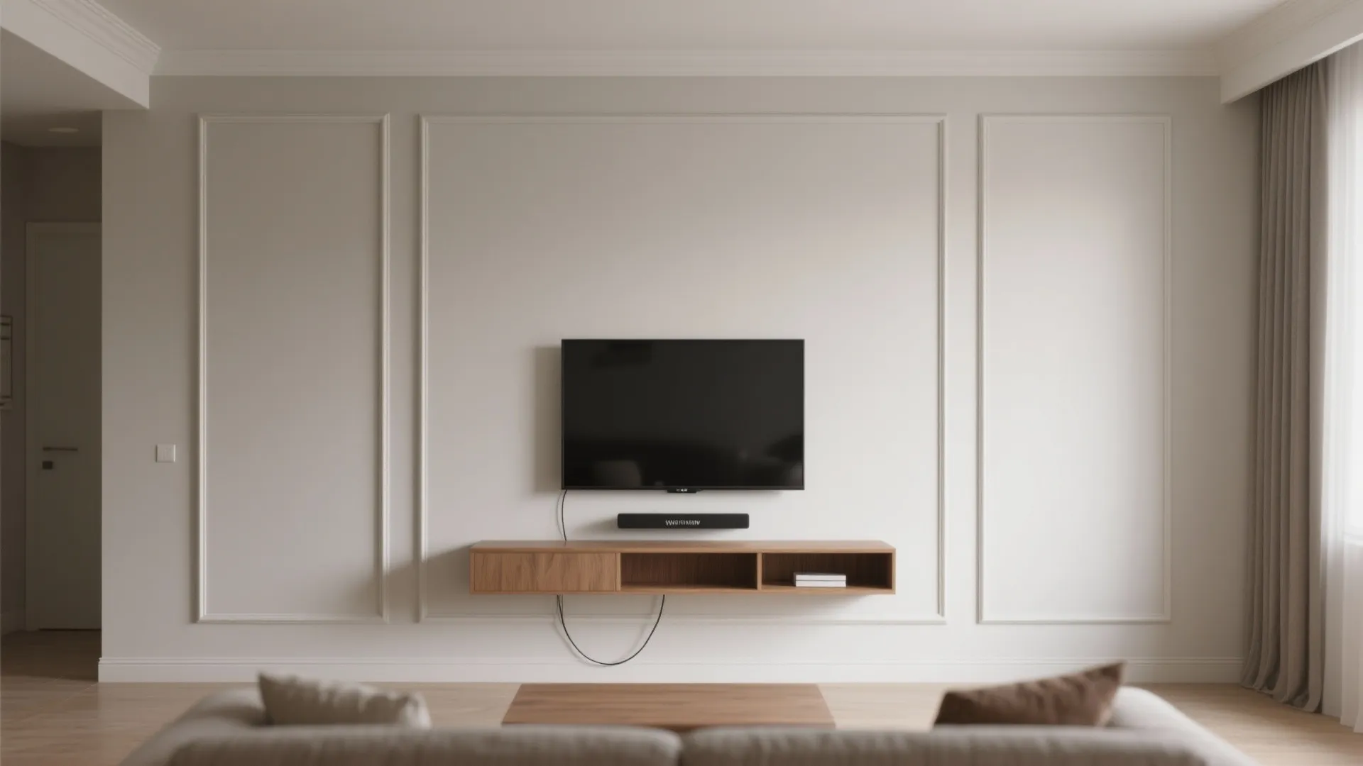 2) POP Wall Mouldings to Frame Function