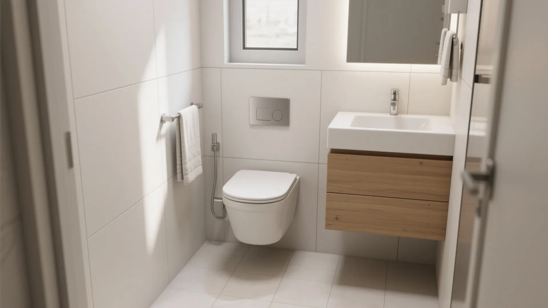 3. Go wall-mounted to free up floor space