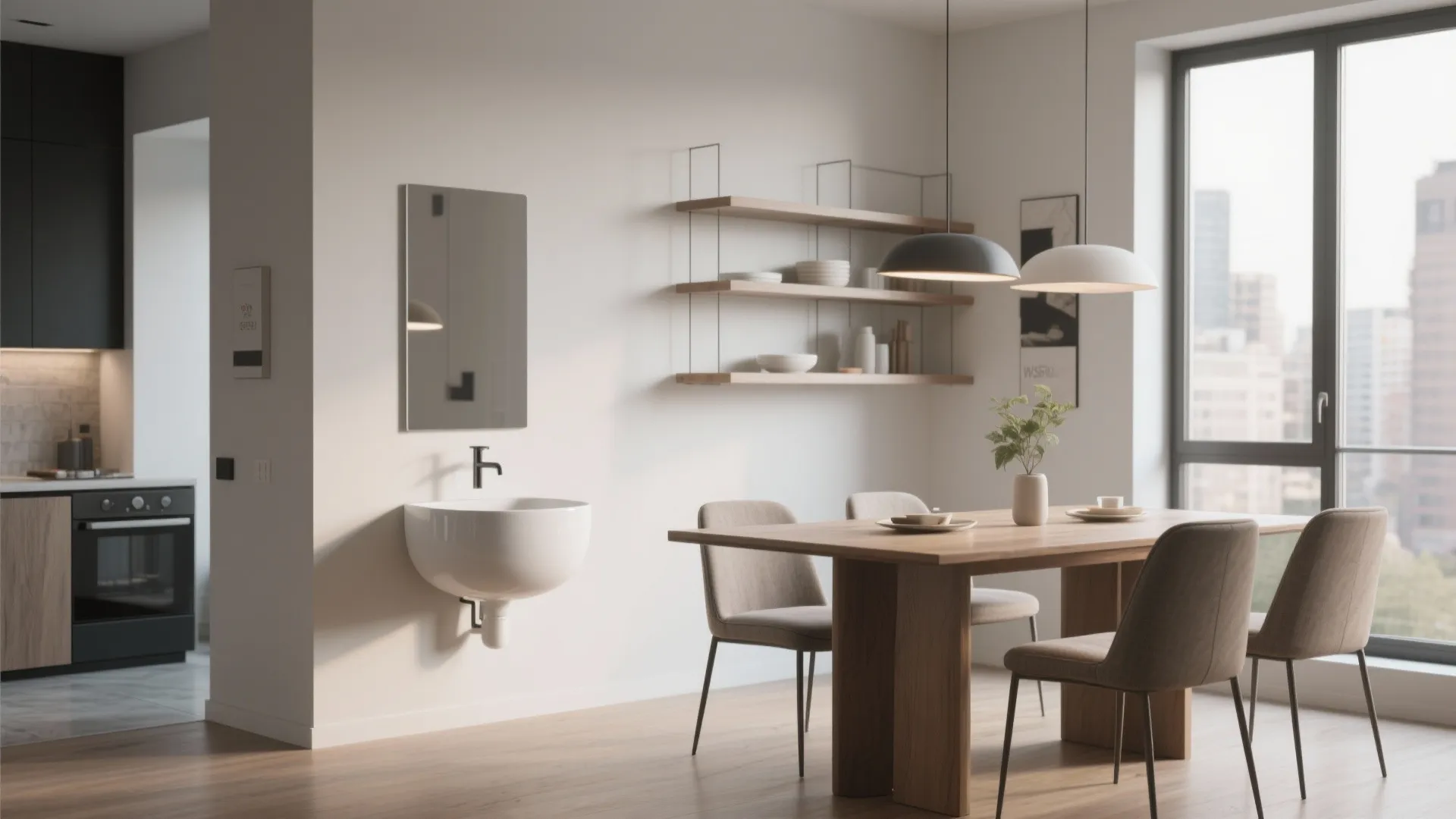 Wall-Mounted Space Savers