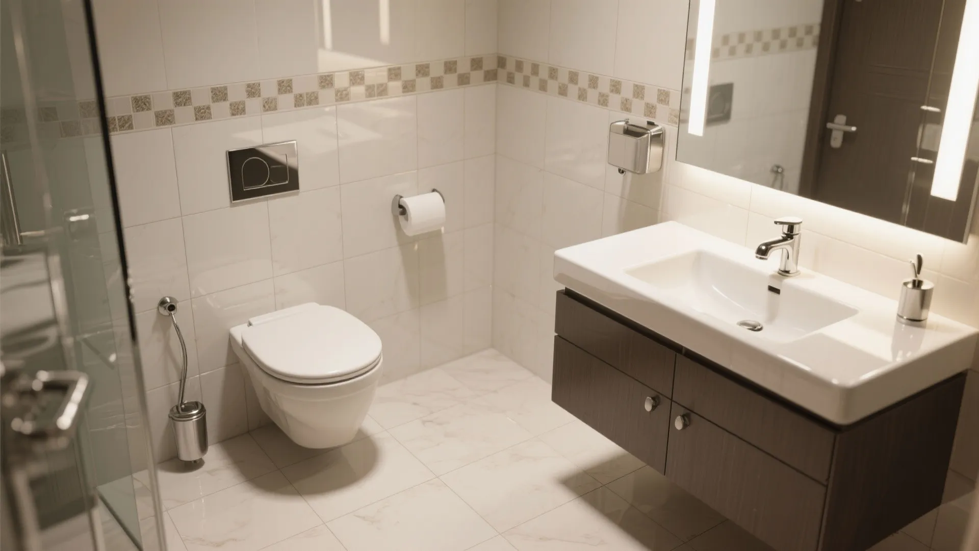 Wall-Mounted Fixtures and Toilets