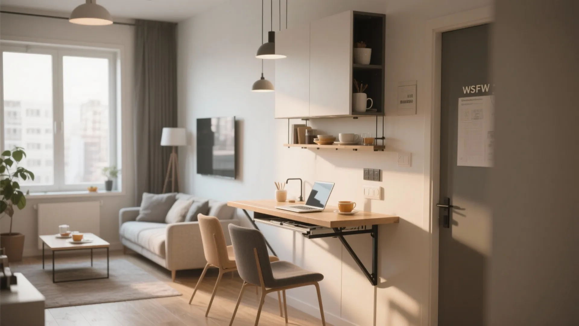 Wall-mounted Functional Features