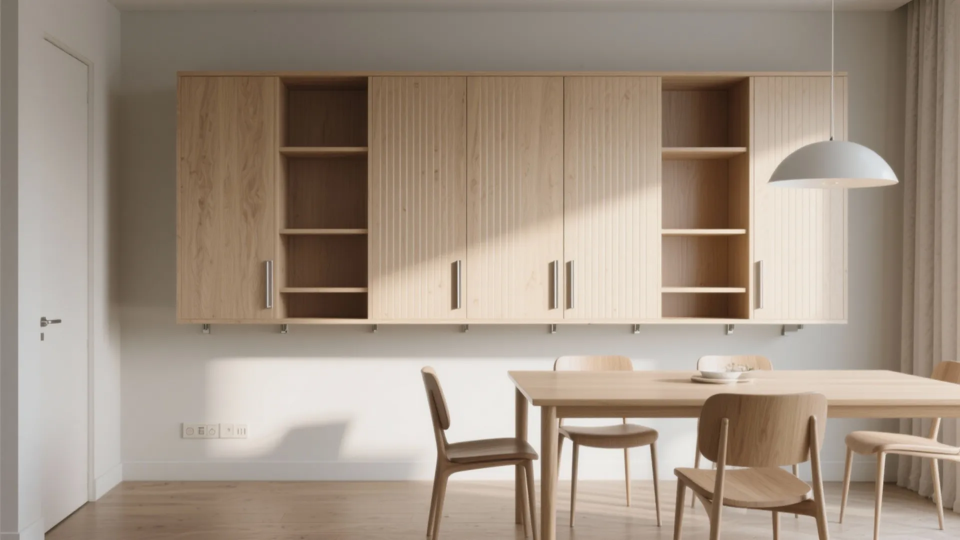 Vertical Storage and Wall-Mounted Buffets