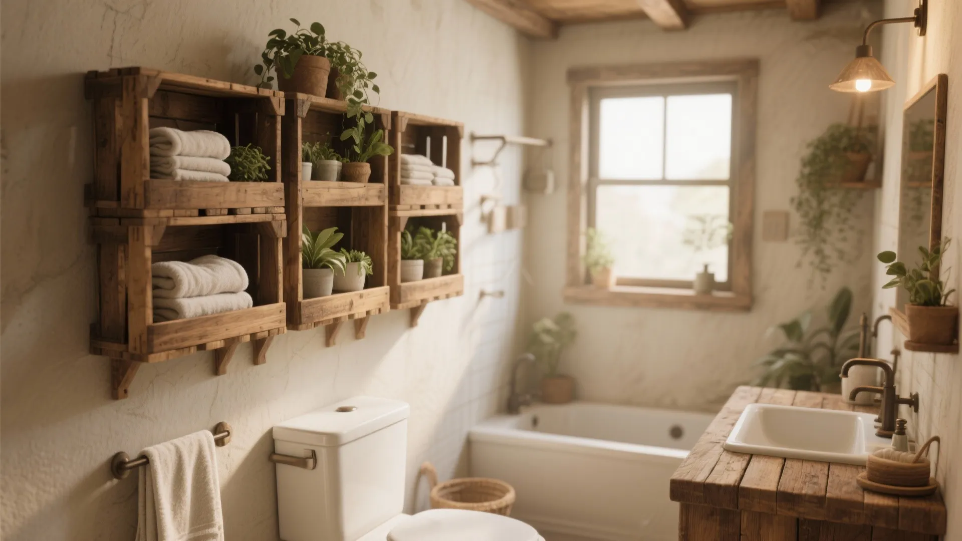 8. Wall-Mounted Storage Crates