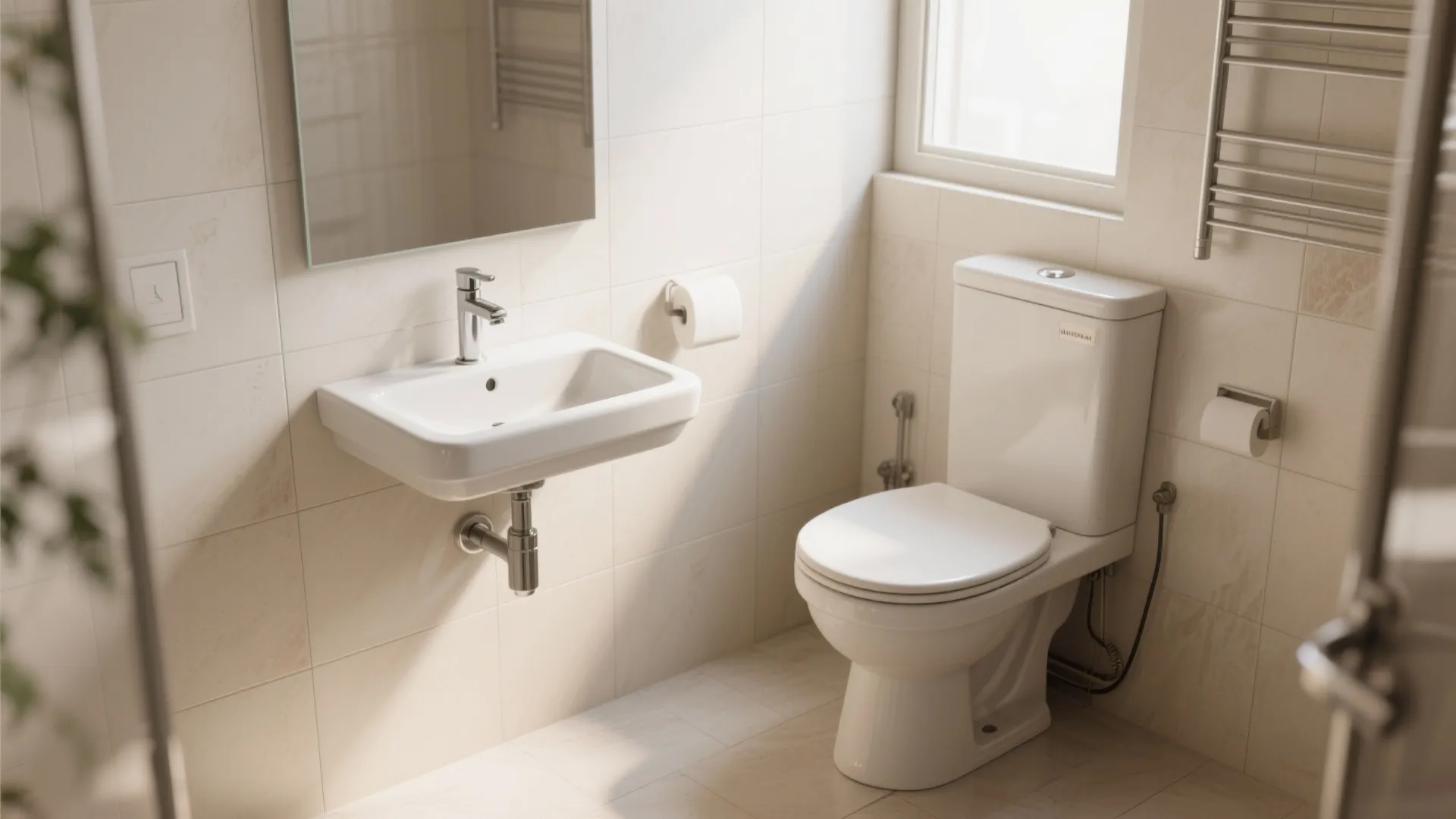 1. Minimalist Wall-Mounted Fixtures