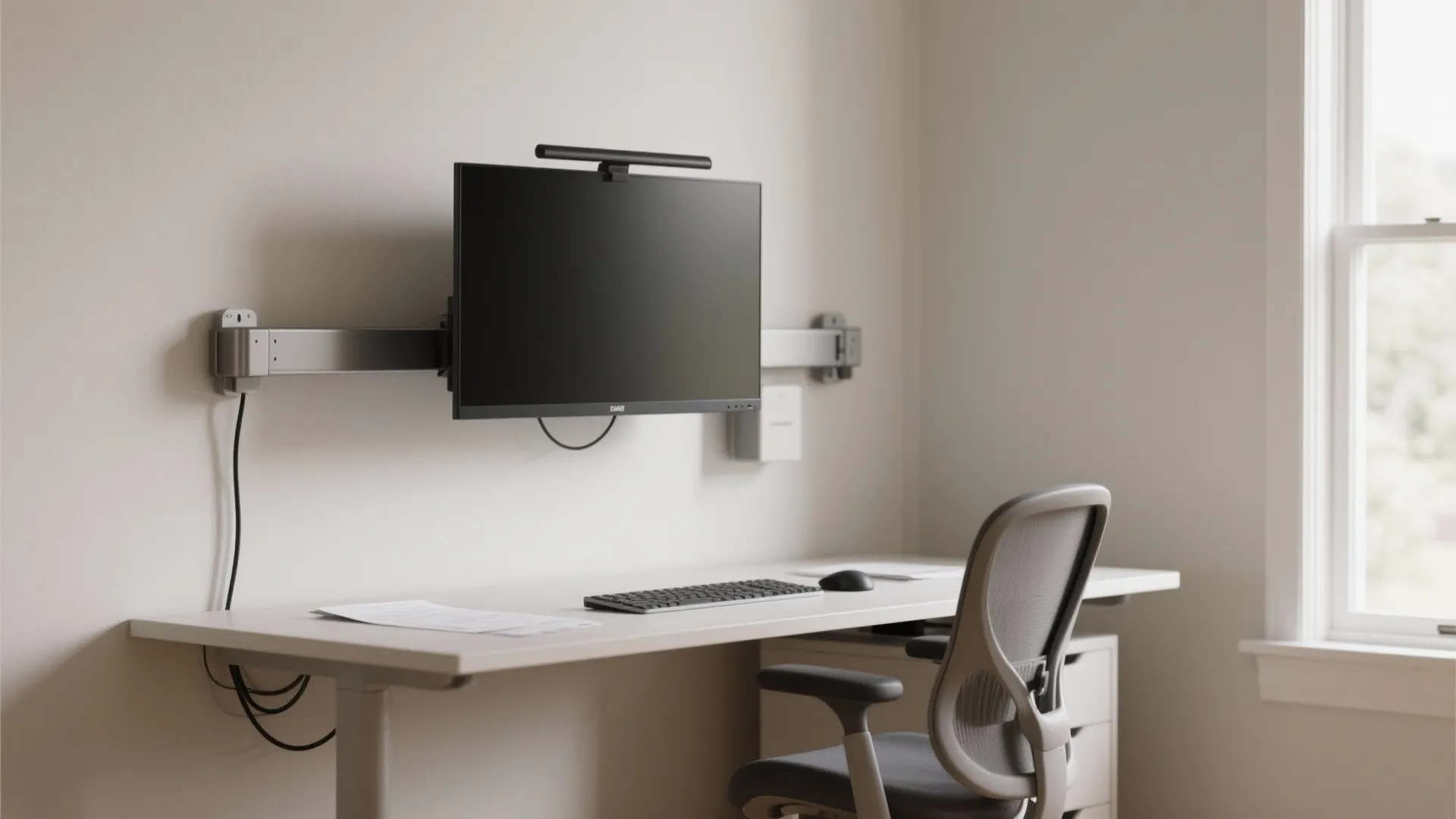 DIY PC Monitor Wall Mount: Step-by-Step Guide for a Clutter-Free Workspace: Fast-Track Guide to Creating a Custom Monitor Wall Mount in Minutes