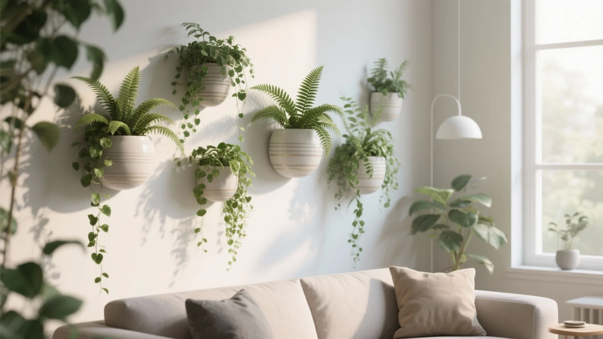 3. Wall-Mounted Planters