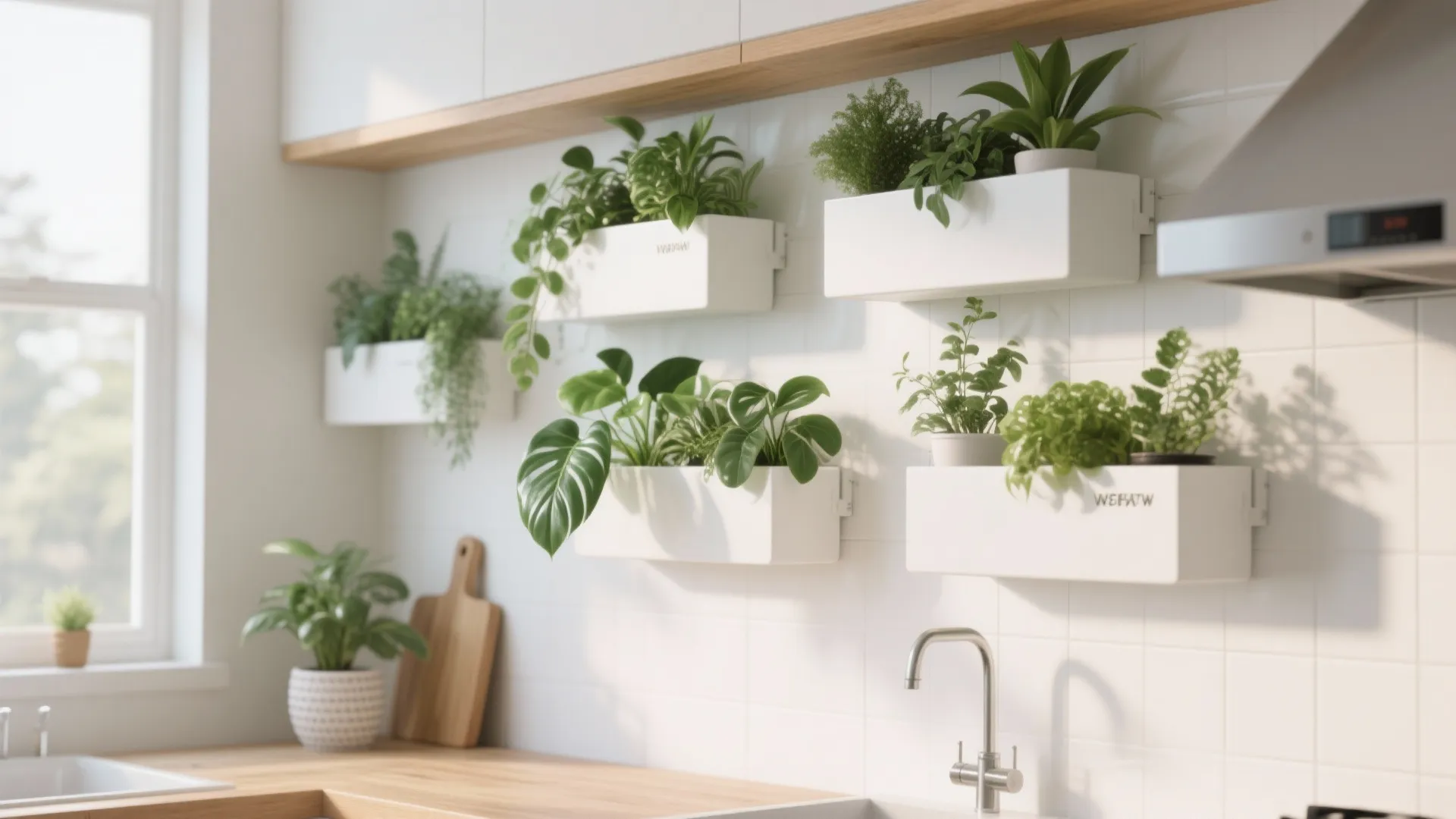 3. Wall-Mounted Planters