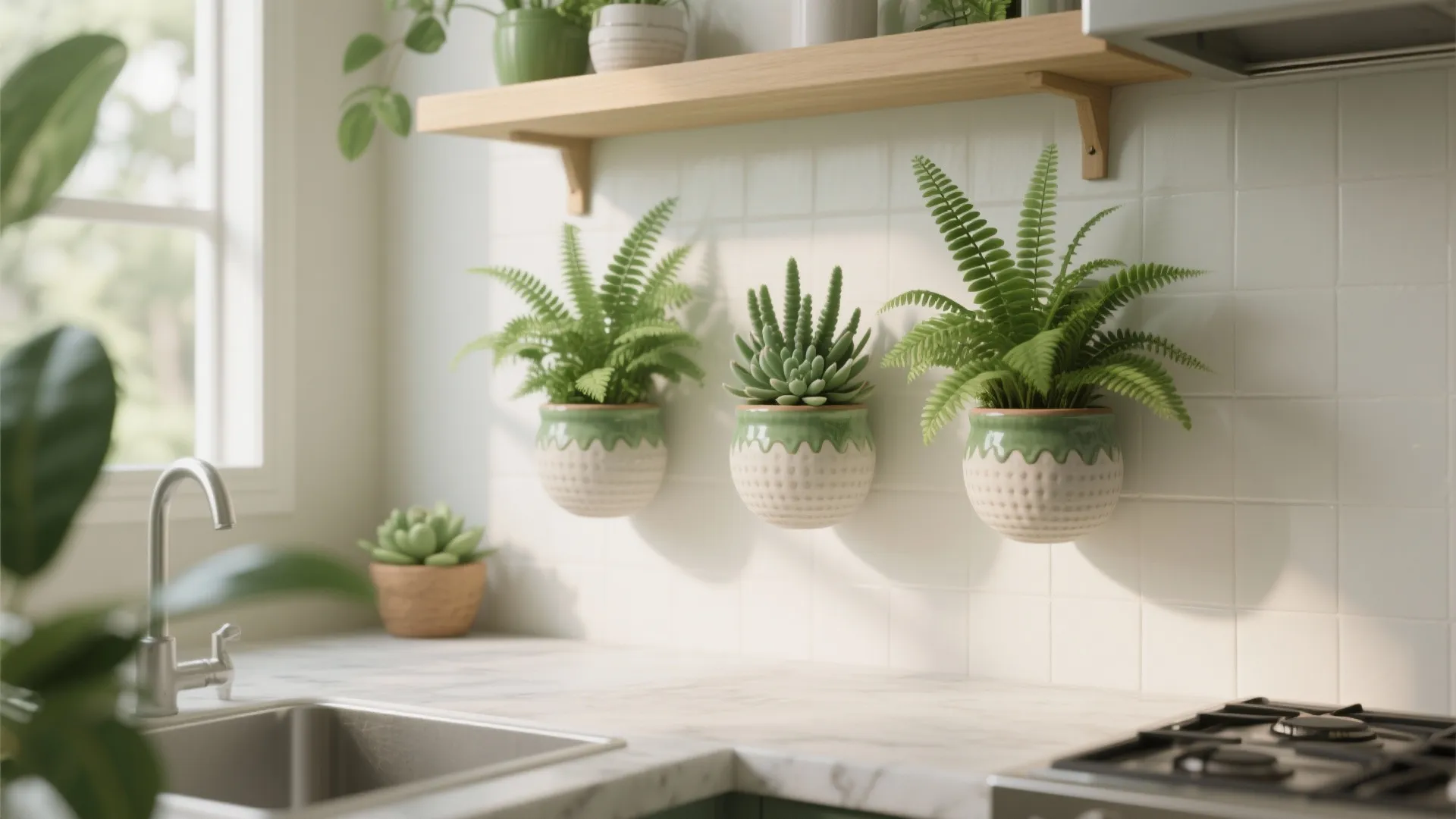 Wall-Mounted Planters