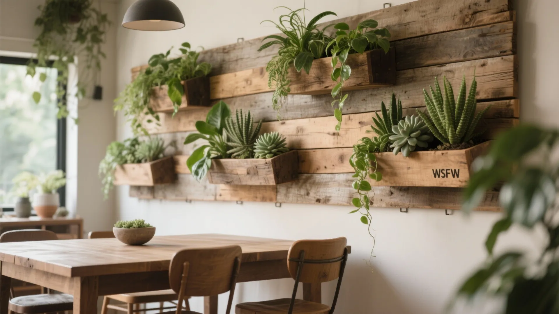 Wall-Mounted Planters