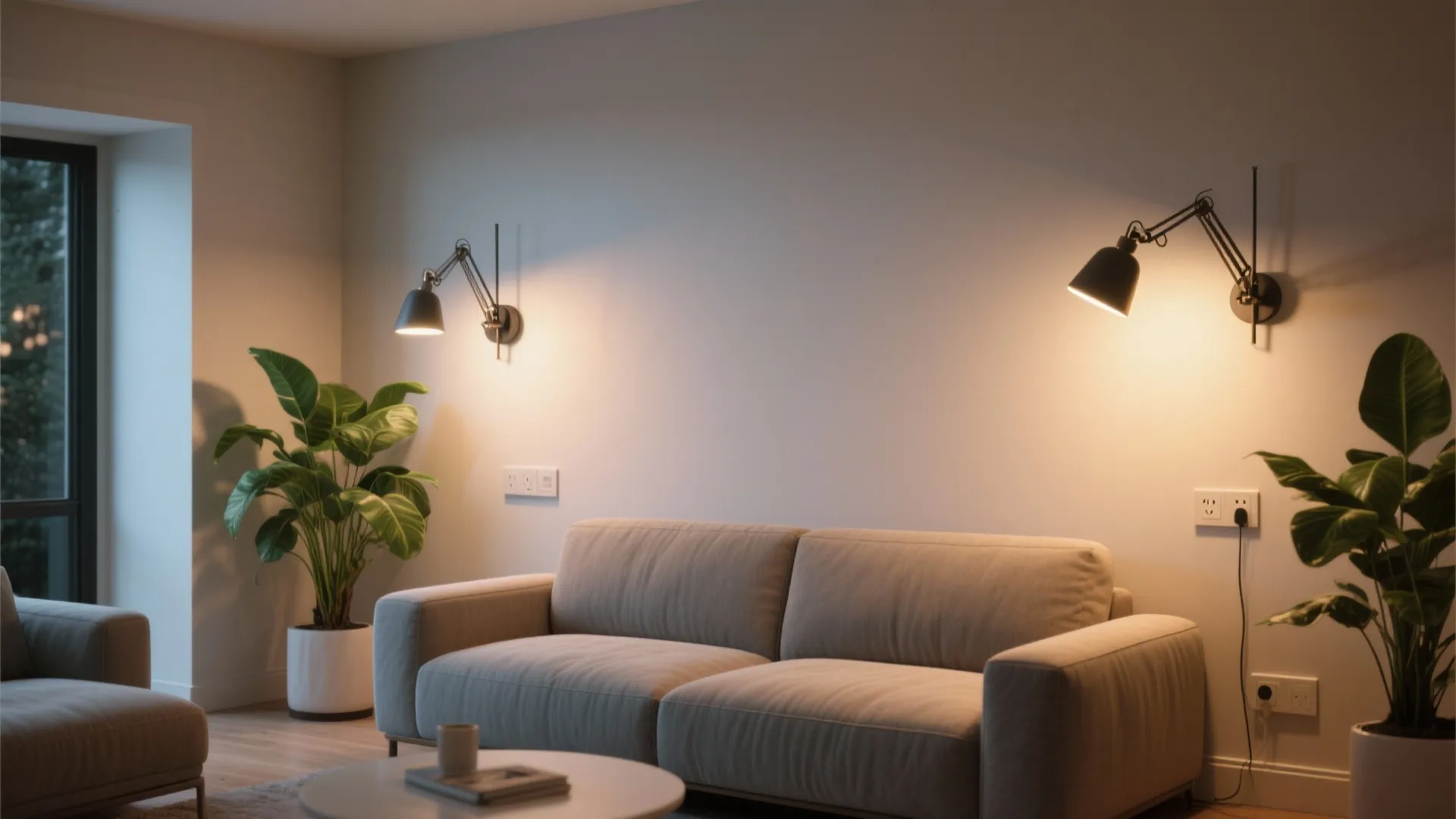 2. Use wall-mounted fixtures to save floor space