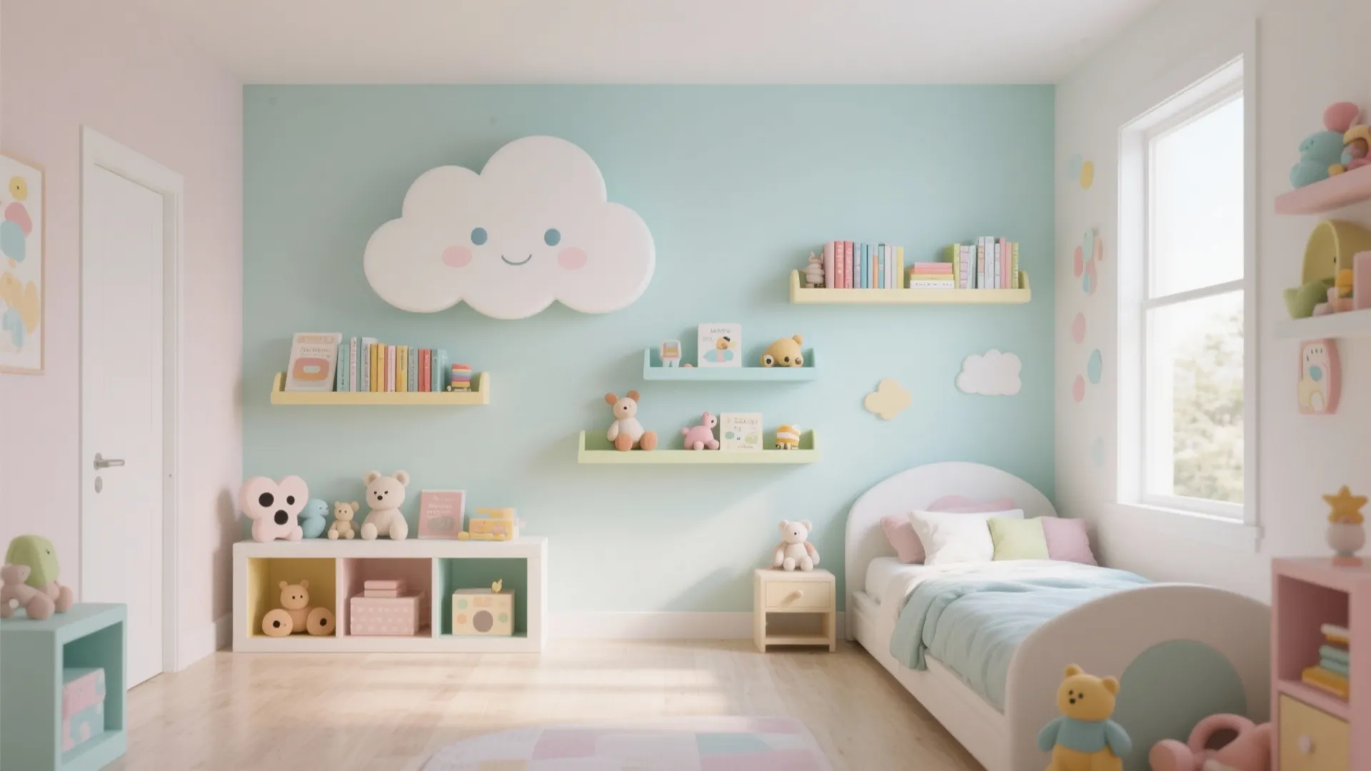 Wall-Mounted Storage and Shelves