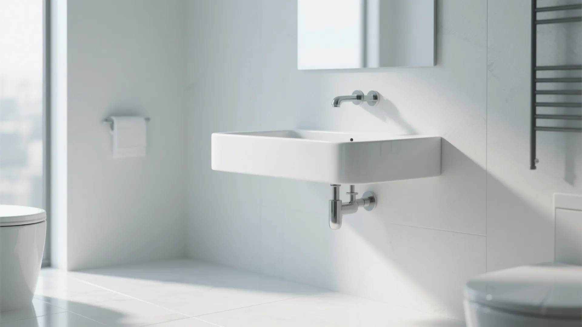 1. Wall-Mounted Minimalism