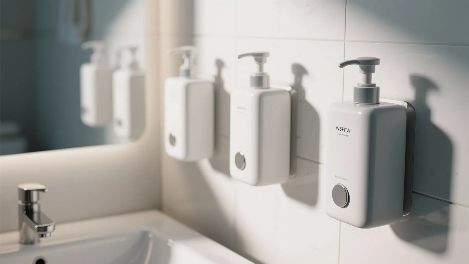 Wall-Mounted Soap Dispensers