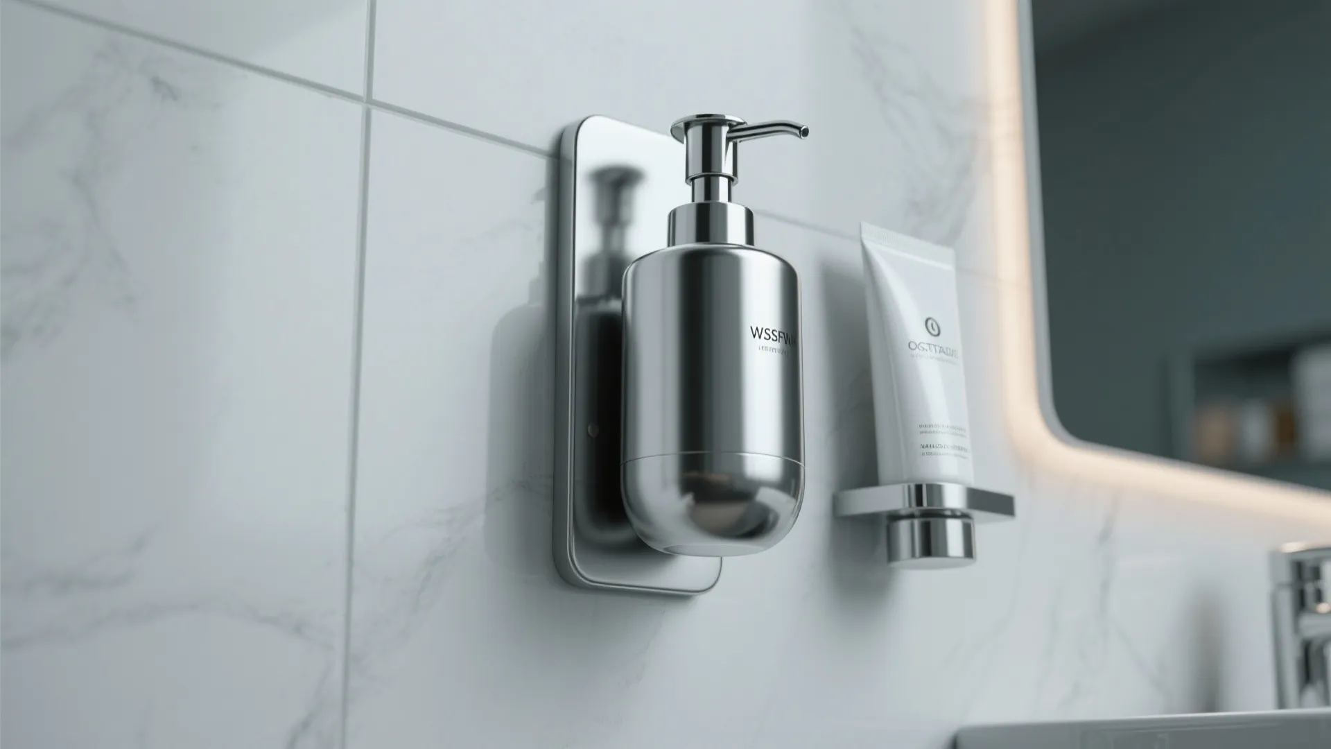 6. Wall-mounted soap dispenser