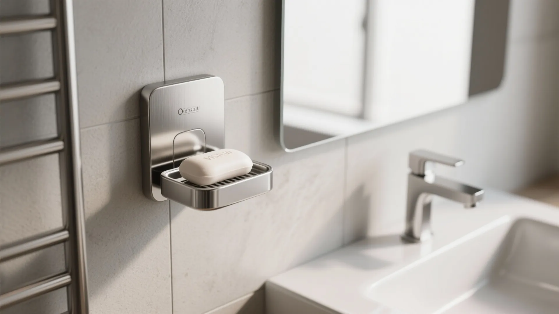 Wall-mounted Stainless Steel Holder