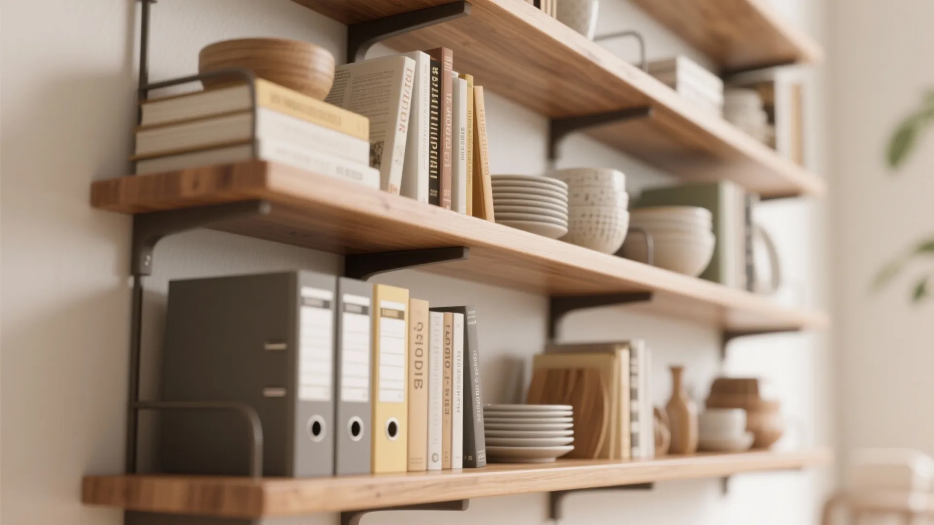 3. Wall-Mounted Storage