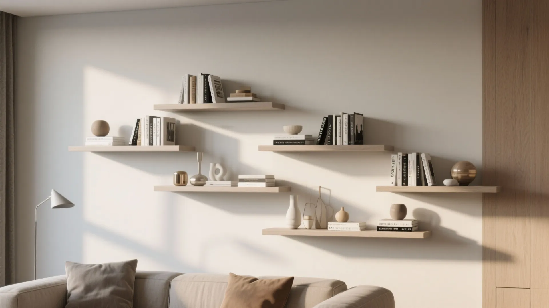 4. Wall-Mounted Storage