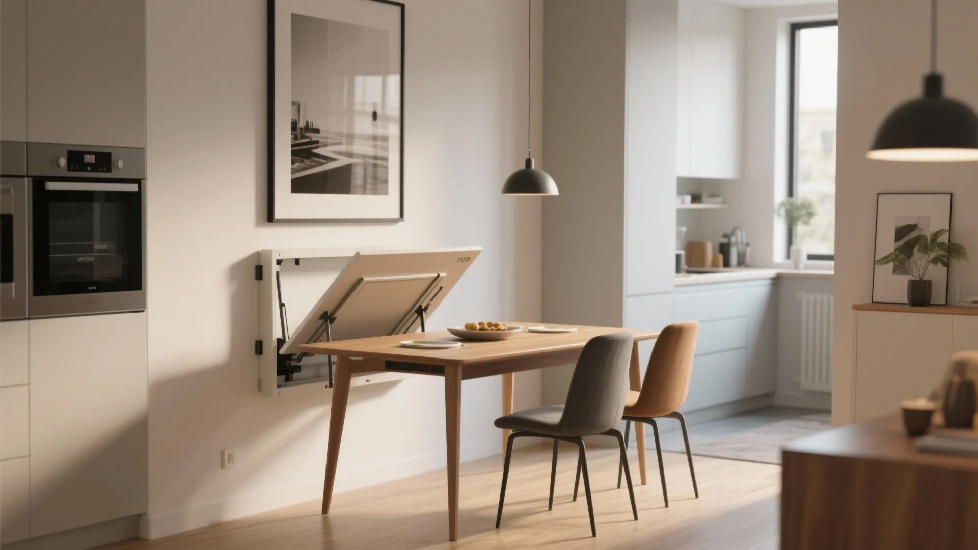 6. Wall-Mounted Dining Solutions
