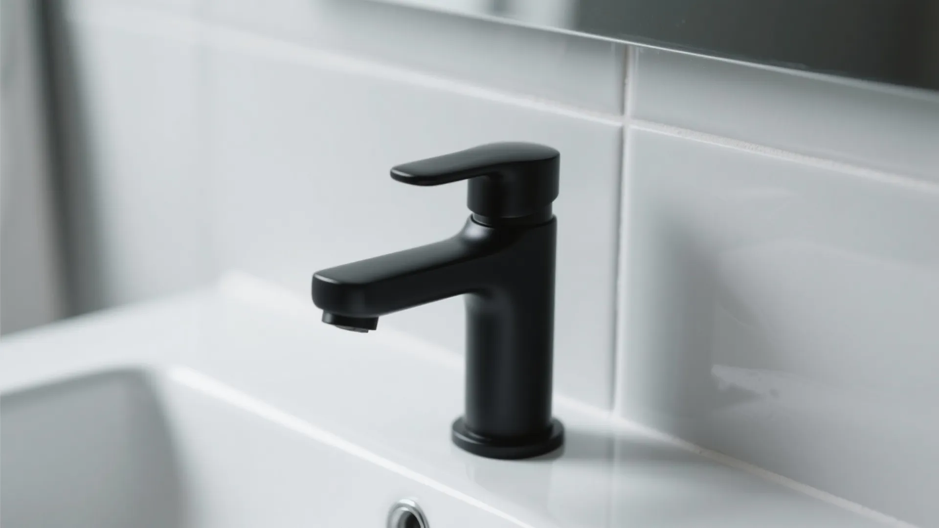 7. Install wall-mounted taps