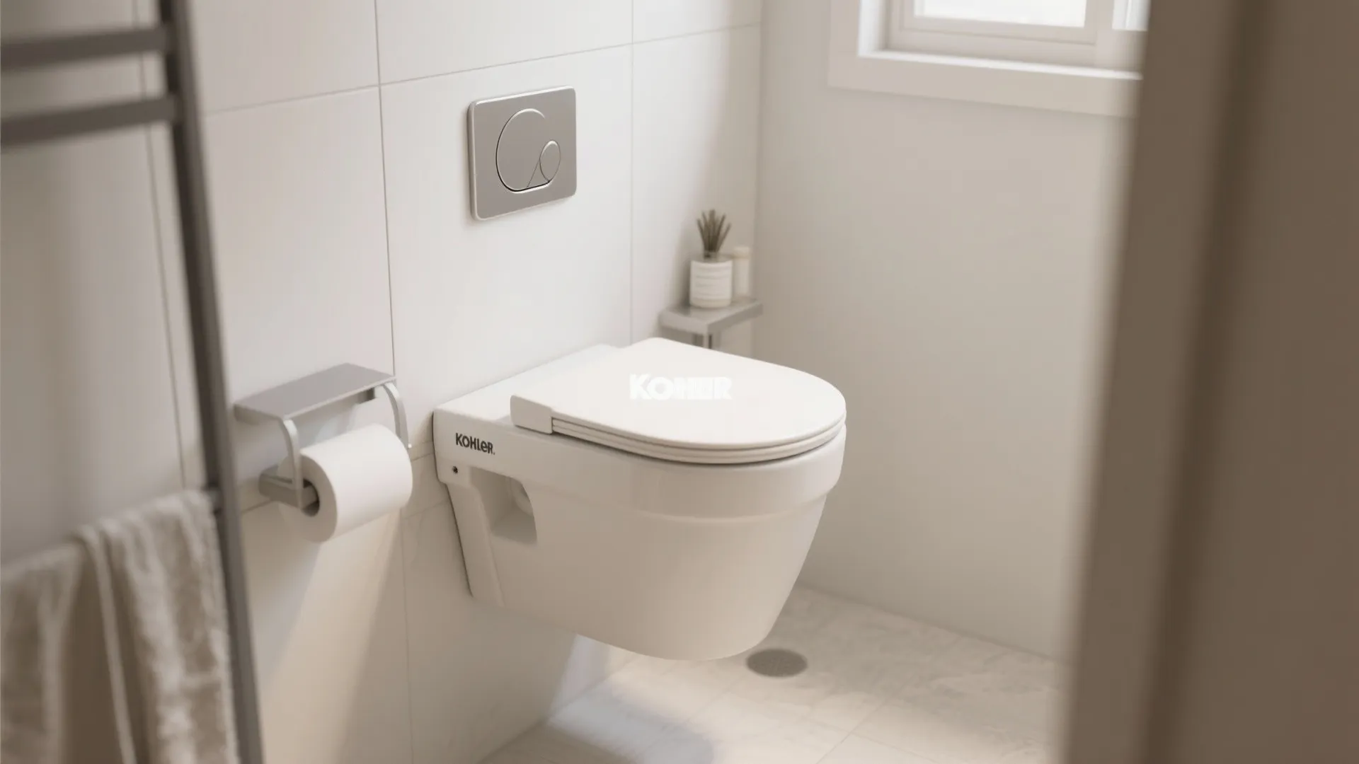 7. Wall-Mounted Toilets