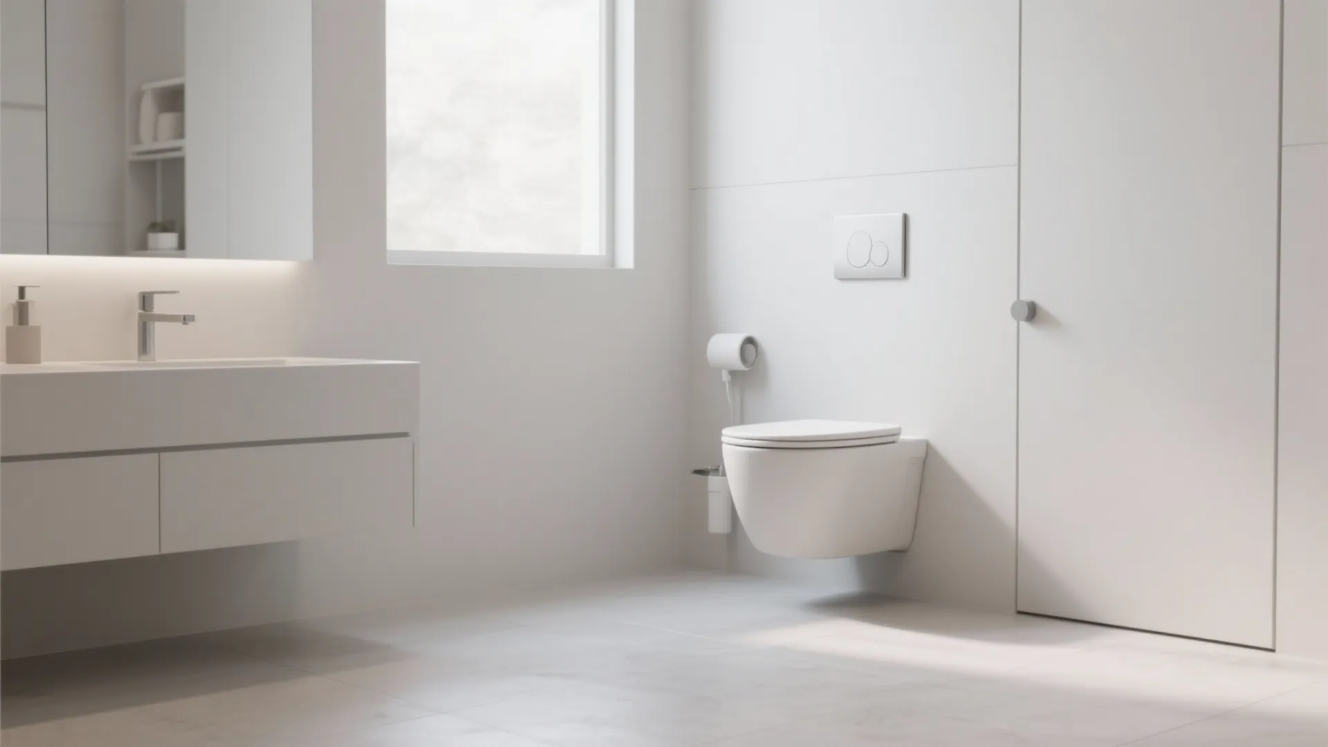 5. Wall-Mounted Toilets