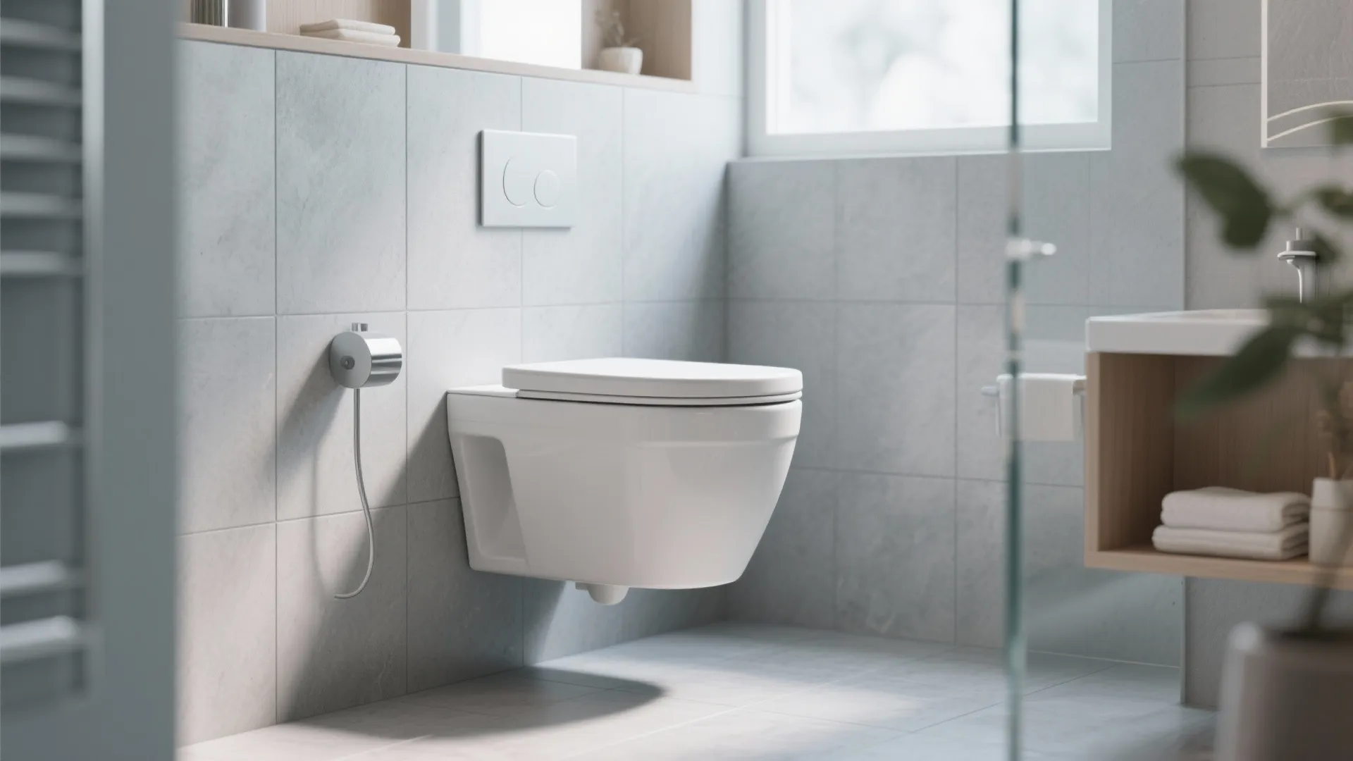 5. Wall-Mounted Toilets