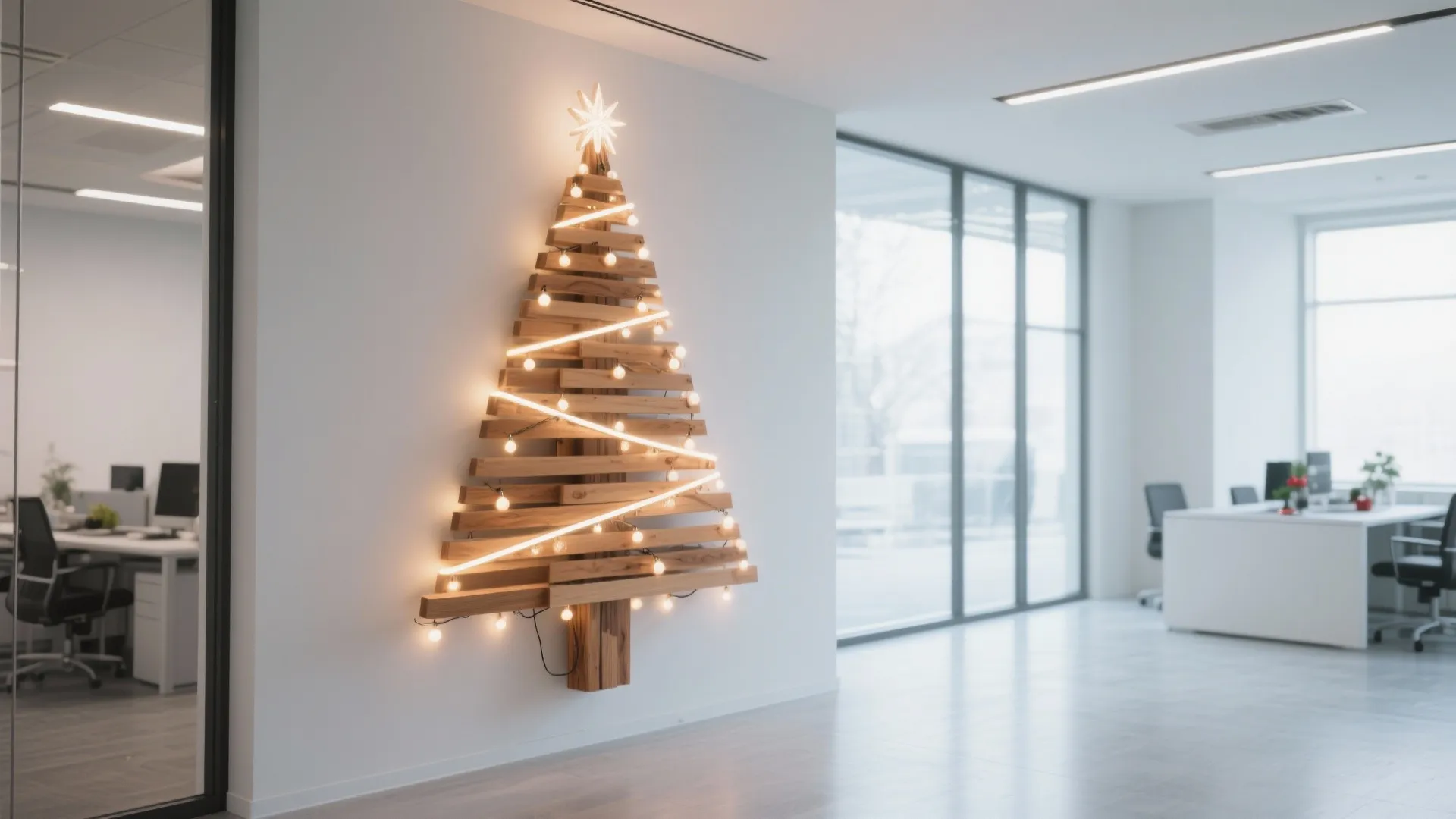 1. Wall-Mounted Tree