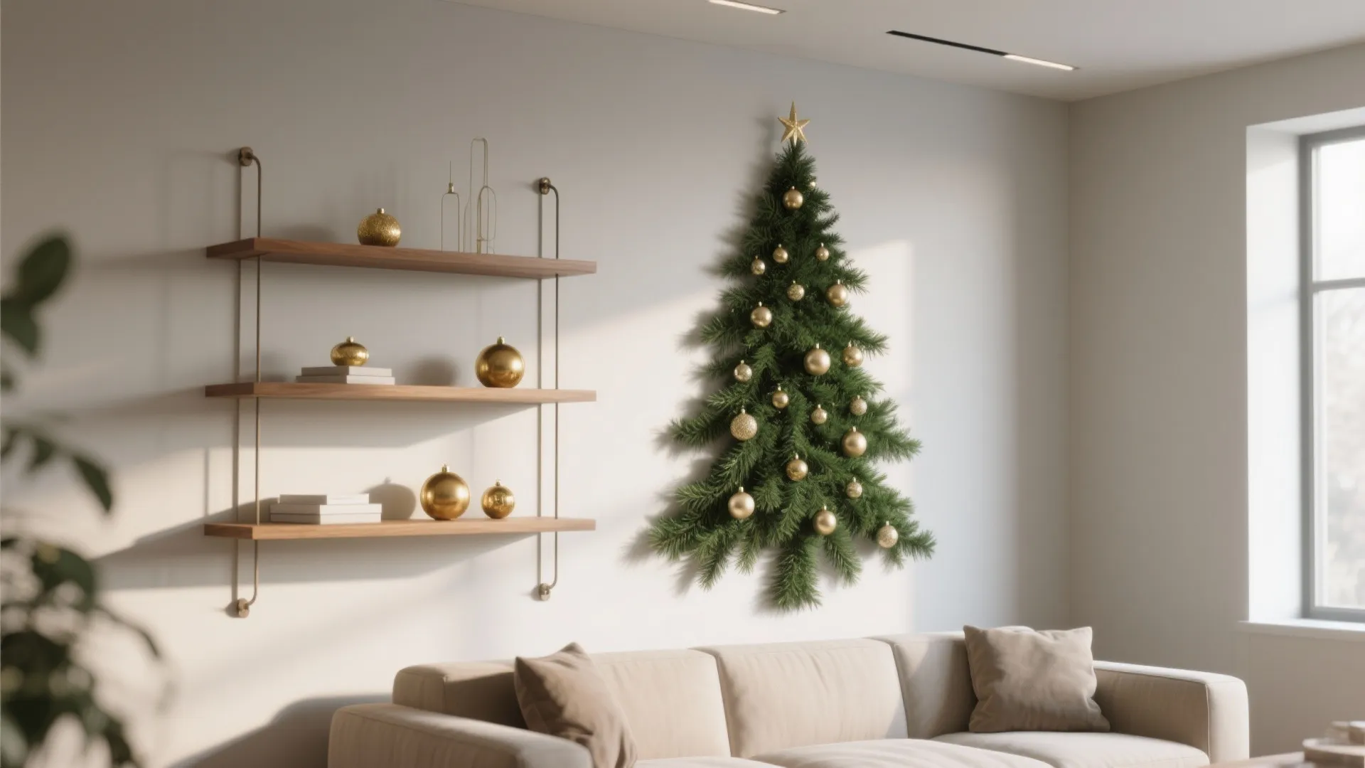 1. The Wall-Mounted Tree