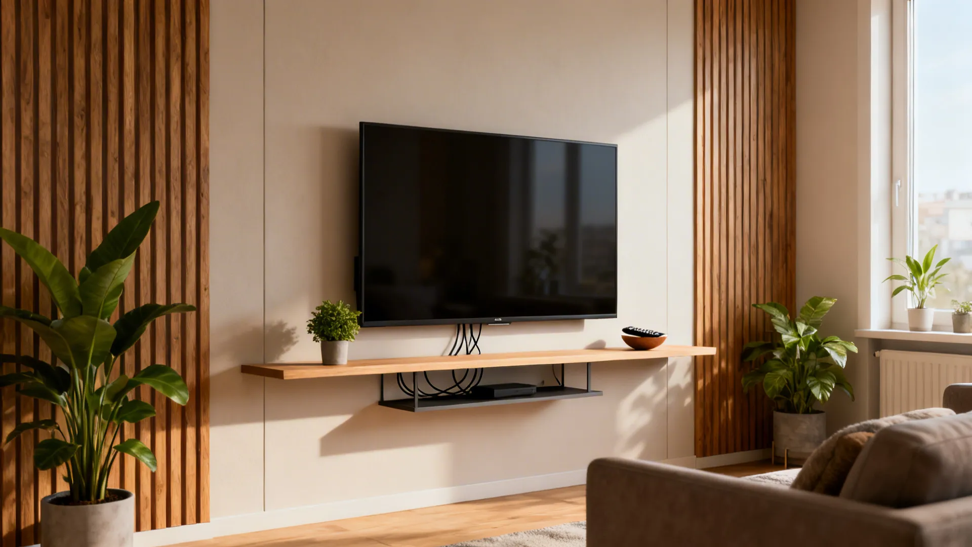 5 Wall-Mount TV Ideas for Small Living Rooms