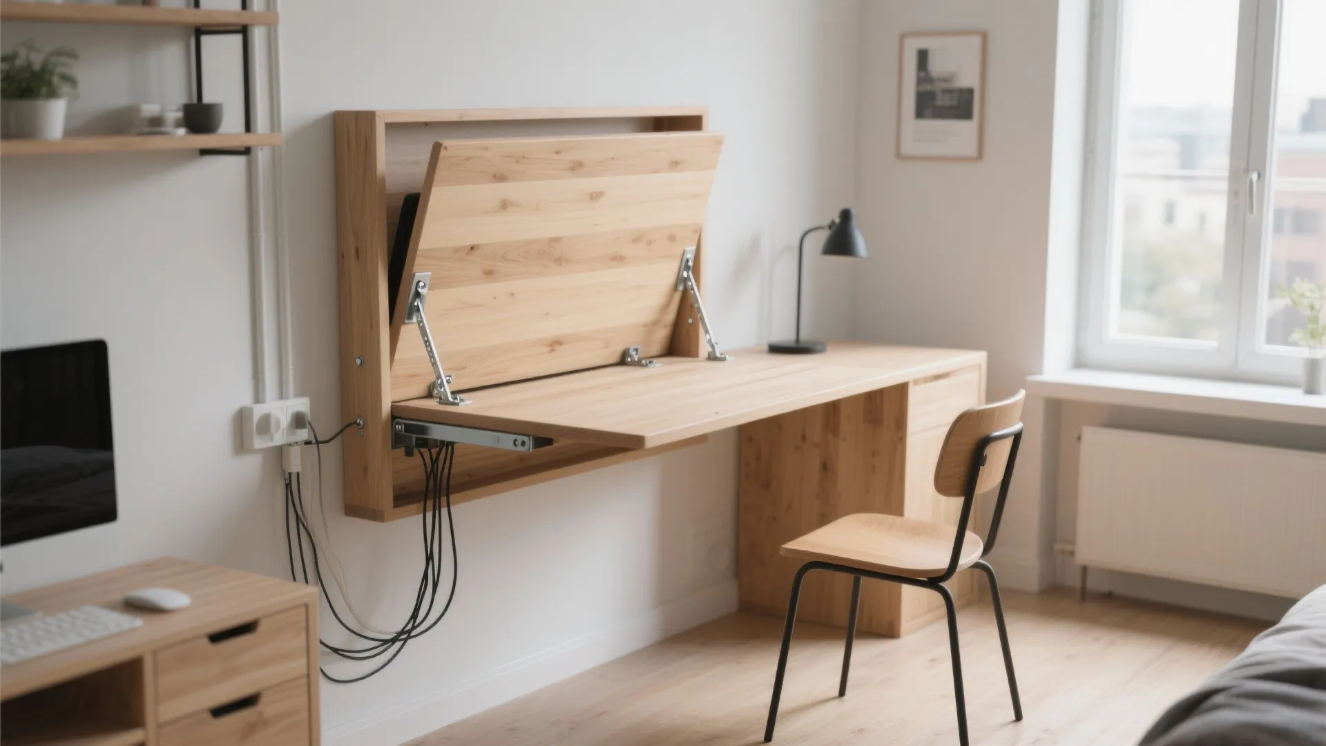 Wall-Mounted Workstation