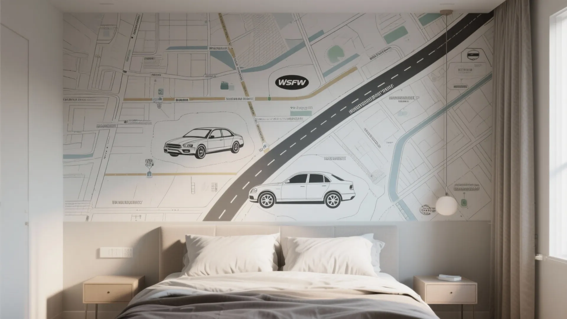 8. Interactive Wall Murals and Decals