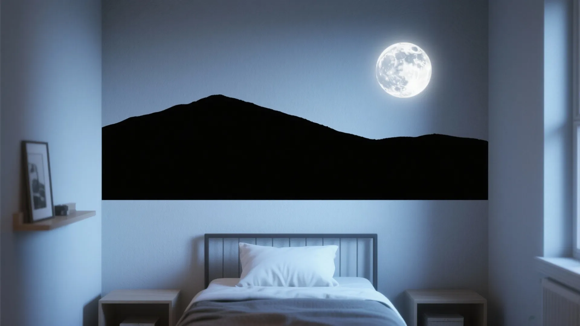 2. Wall Murals and Decals for Instant Atmosphere