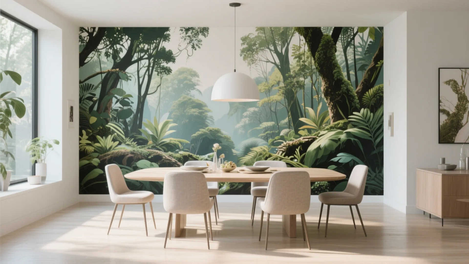 9. Large-Scale Wall Murals