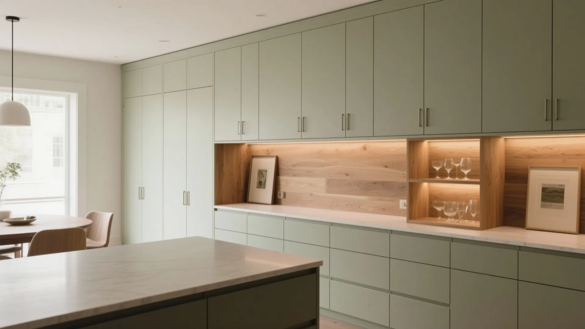 Idea 4: Go wall-to-wall storage with display niches