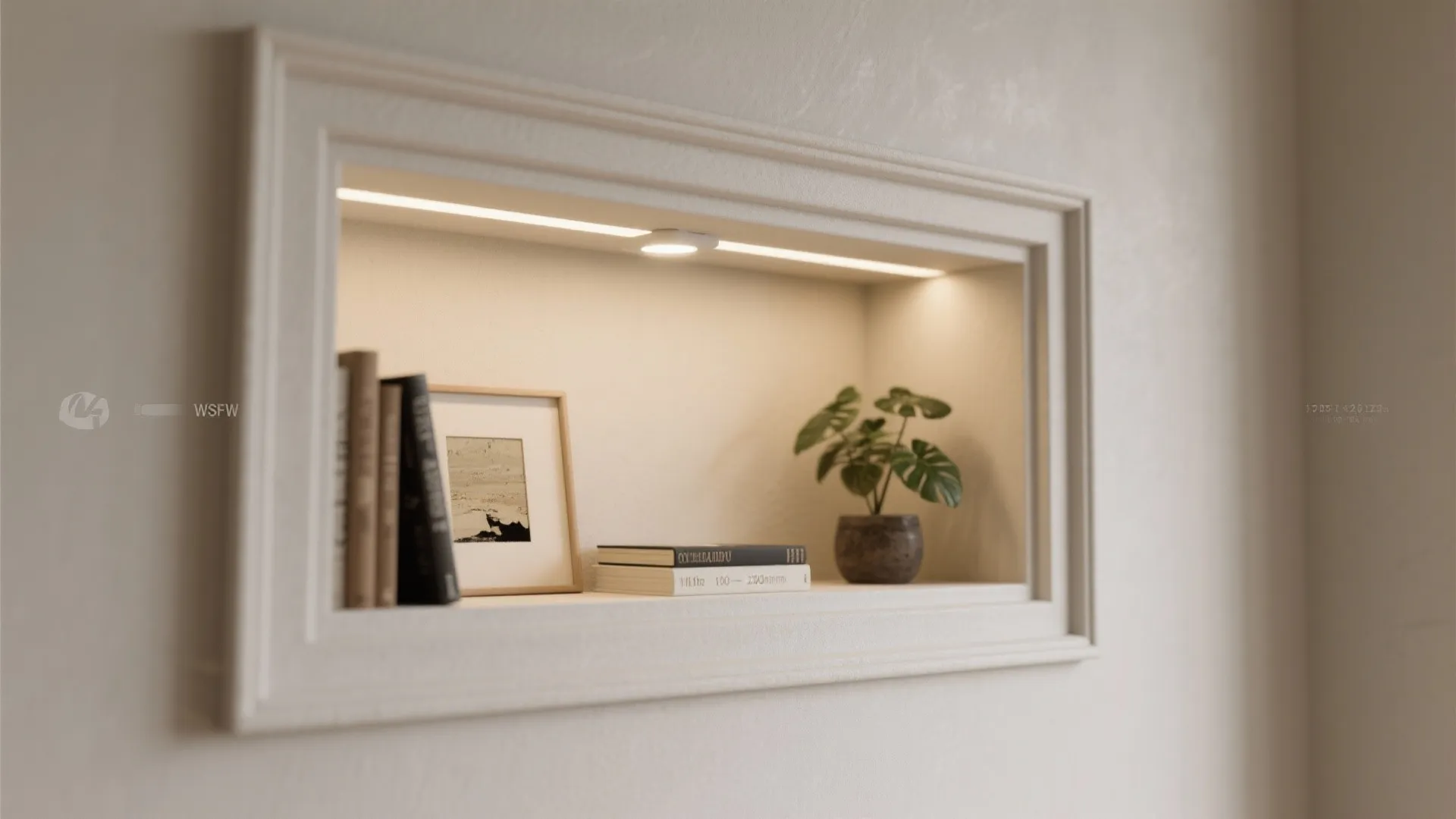 Plus Wall Niches, Minus Bulky Storage