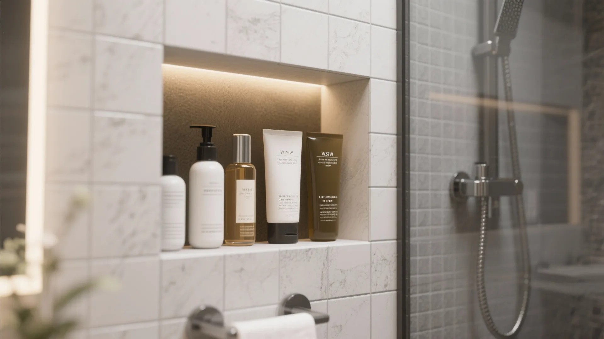 5. Wall Niches for Storage